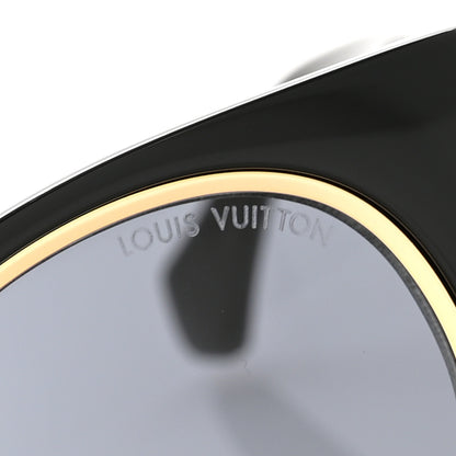 Louis Vuitton Acetate LV Legacy Round Sunglasses Z2506U Black 8 of 10