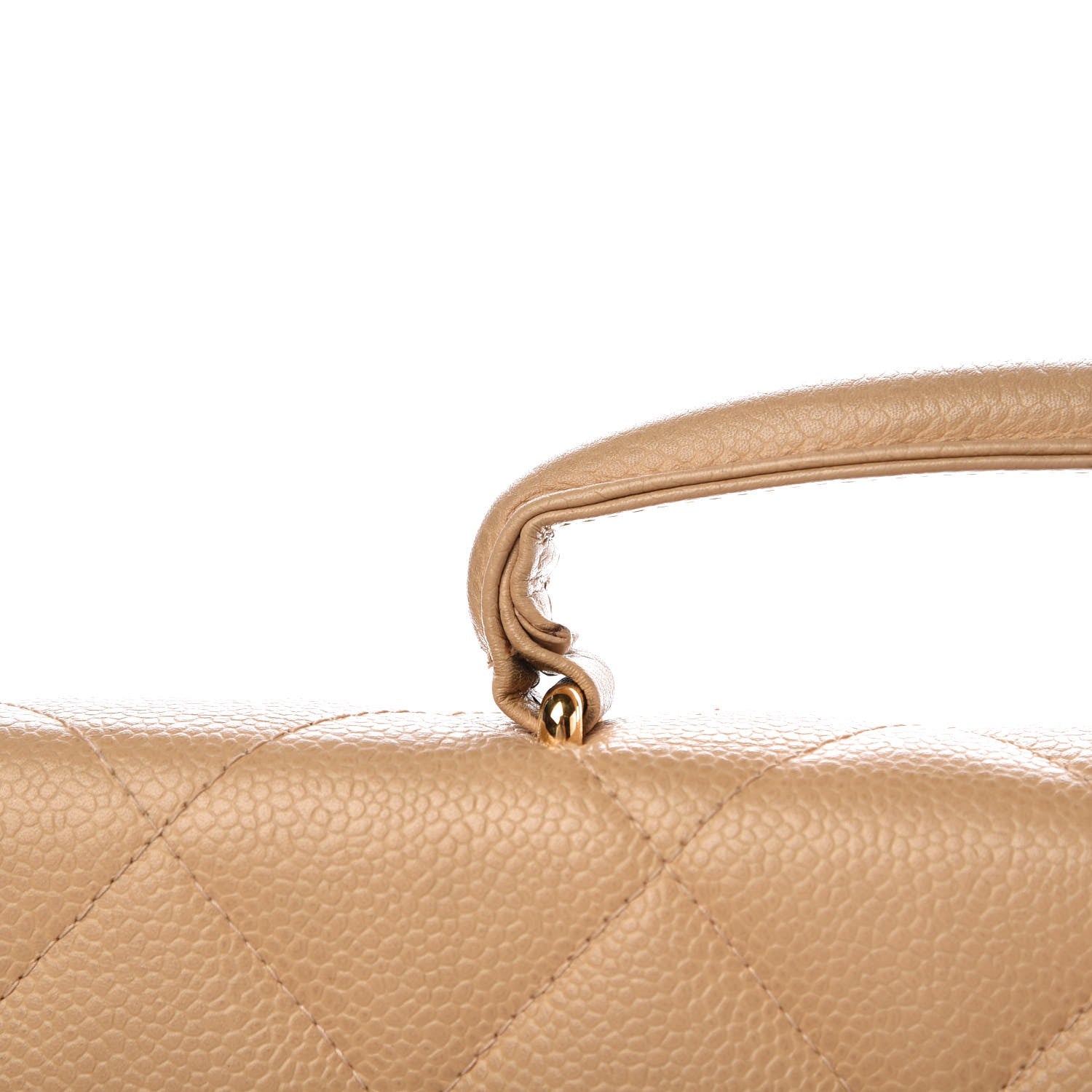 Chanel Caviar Quilted Briefcase Laptop Bag Beige 16 of 16