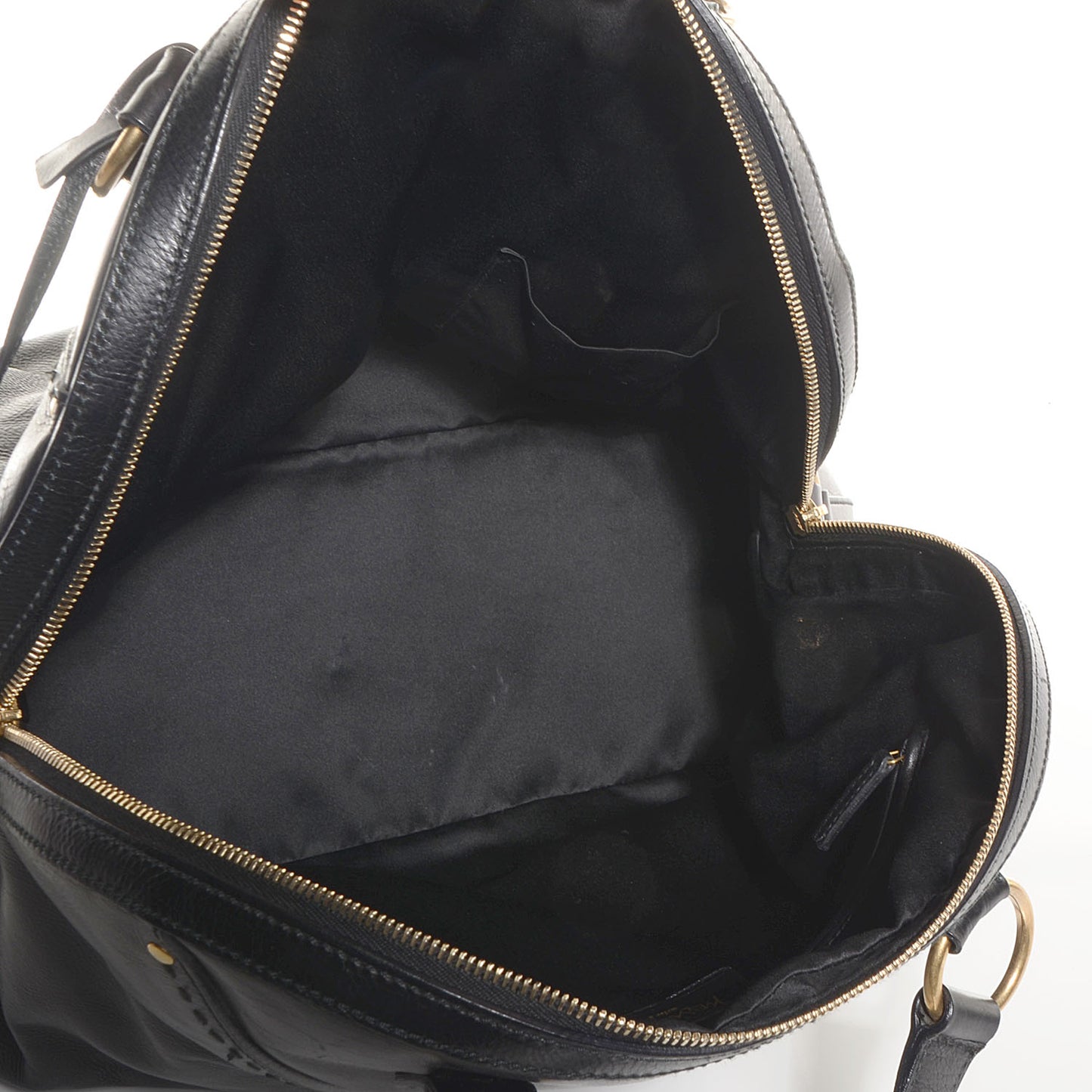 Leather Oversized Muse Black