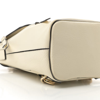 Chloe Suede Calfskin Mini Faye Backpack Off White 9 of 12