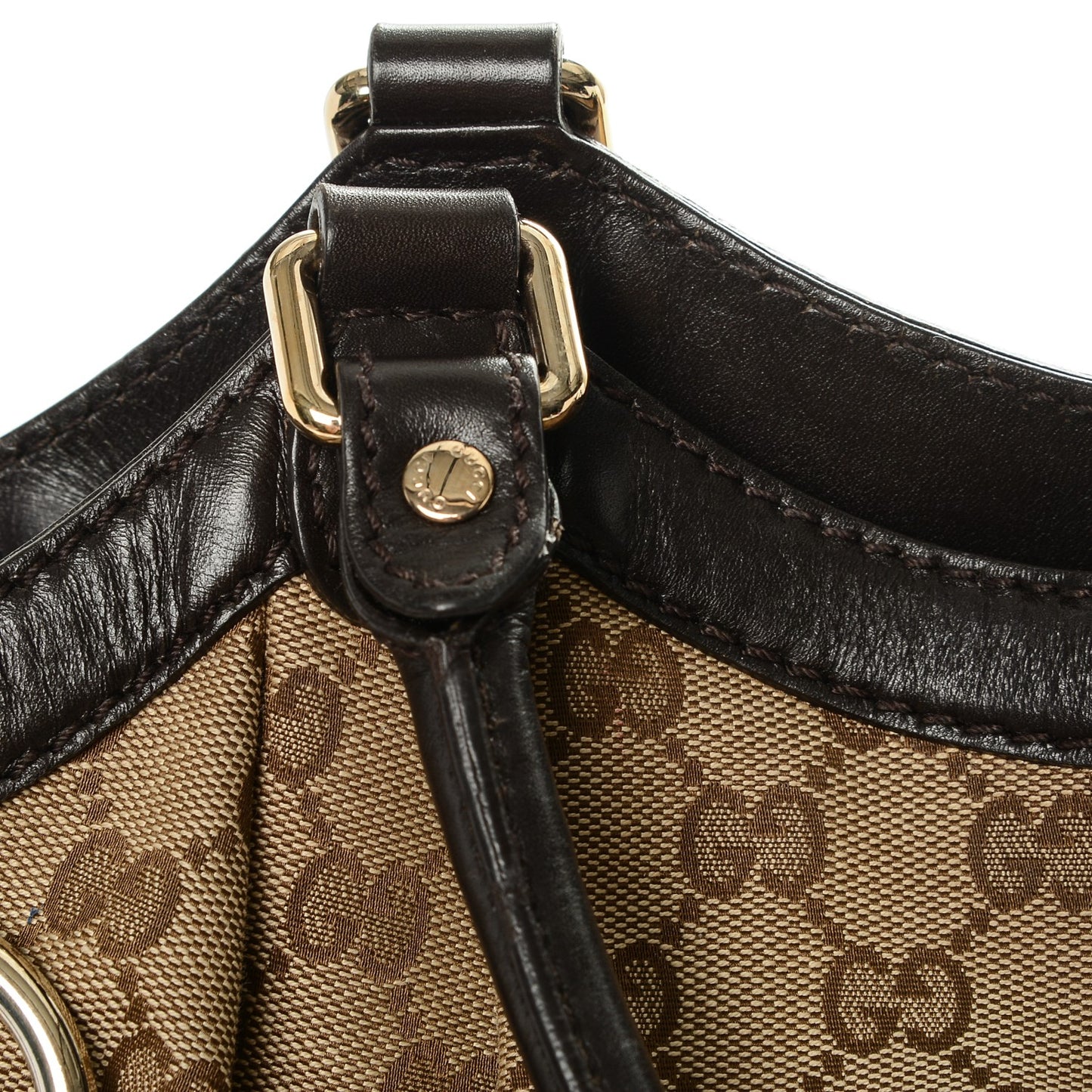 Monogram Large Sukey Tote Dark Brown