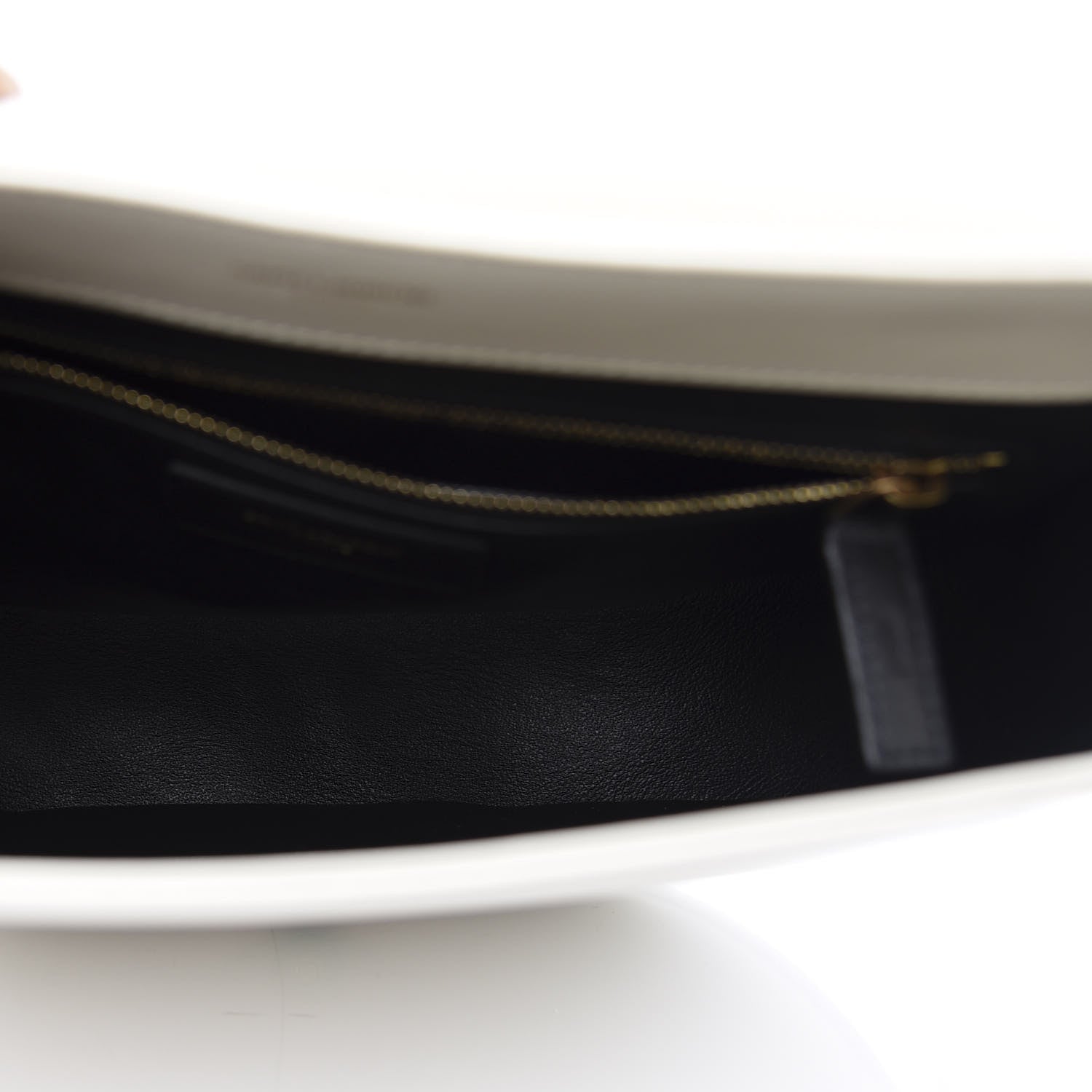 Saint Laurent Calfskin Quilted Y Joan Satchel White 4 of 11