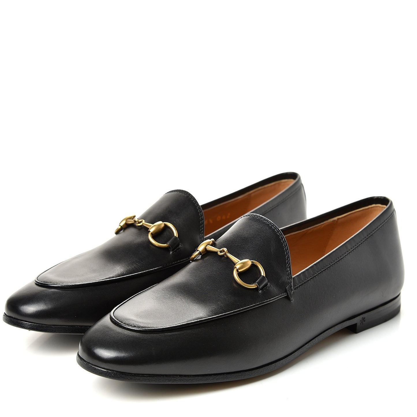 Calfskin Womens Jordaan Loafers 36.5 Black