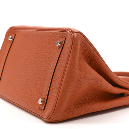 Hermes Togo Birkin 30 Orange 10 of 10