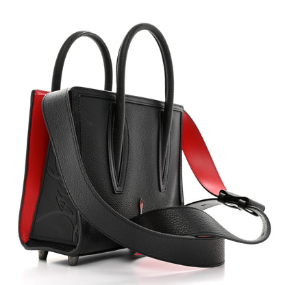 Christian Louboutin Calfskin Spikes Loubinthesky Mini Paloma Black 2 of 10