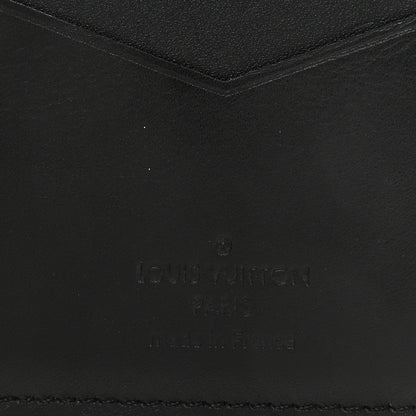 Louis Vuitton Calfskin Monogram Shadow Pocket Organizer Black 6 of 7