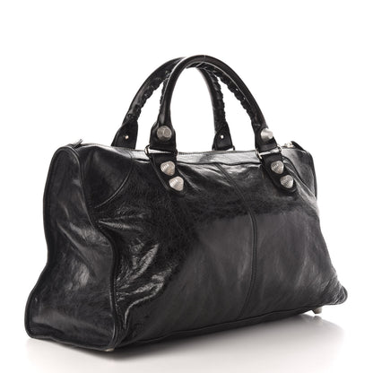 Balenciaga Agneau Giant 21 Silver Hardware Work Black 4 of 15