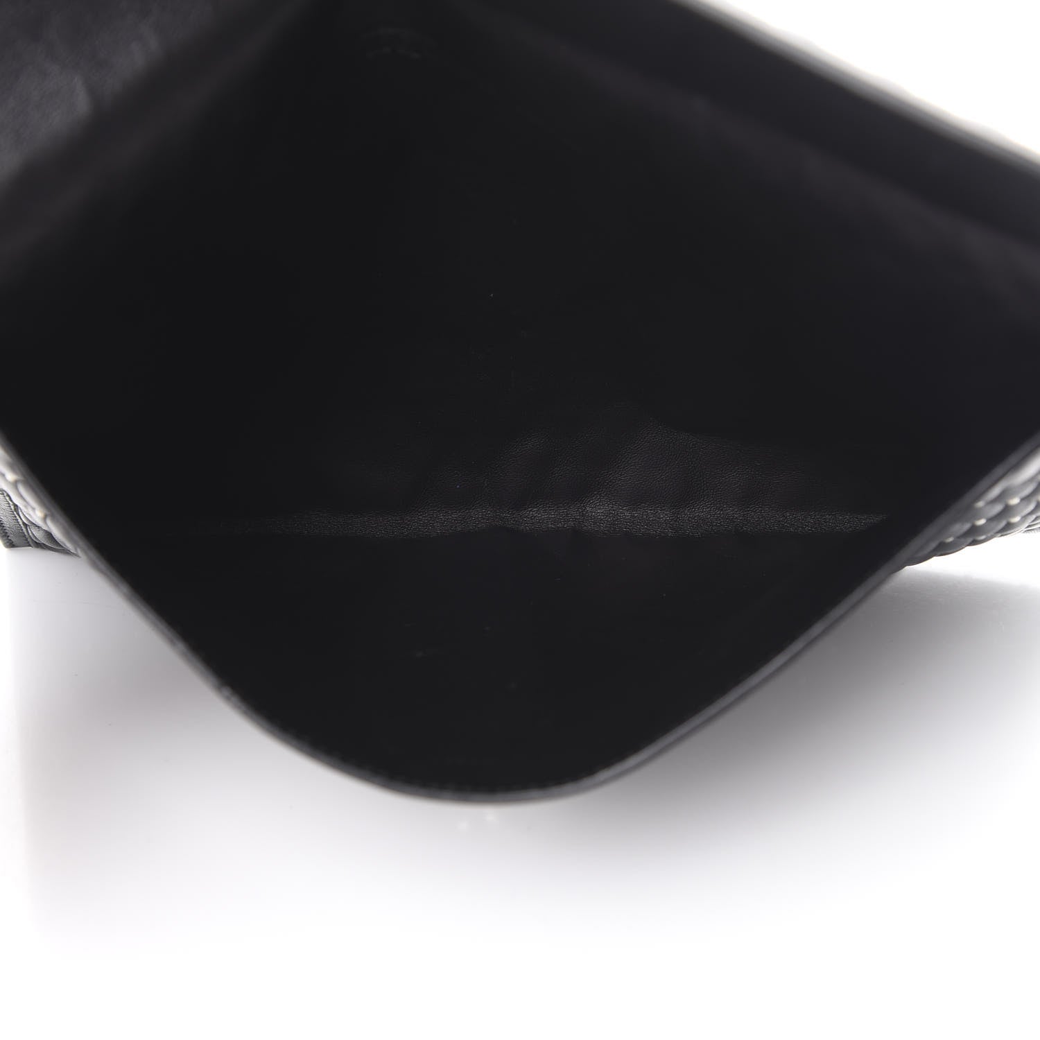 Alexander McQueen Calfskin Studded Skull Envelope Clutch Black 4 of 6
