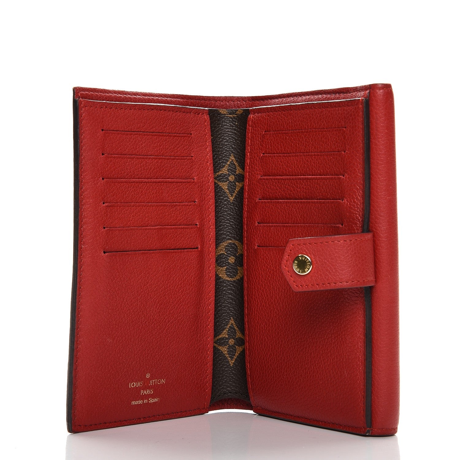 Louis Vuitton Monogram Pallas Compact Wallet Cherry 5 of 12