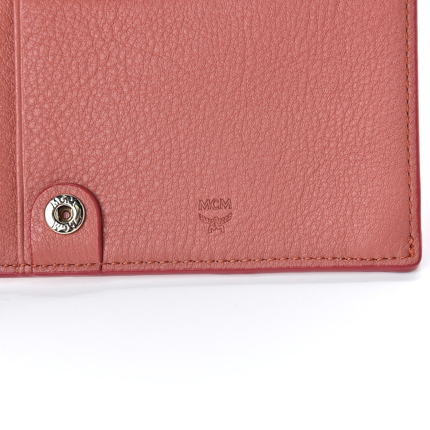 Calfskin Ottomar Large Klara Two Fold Wallet Cocoa