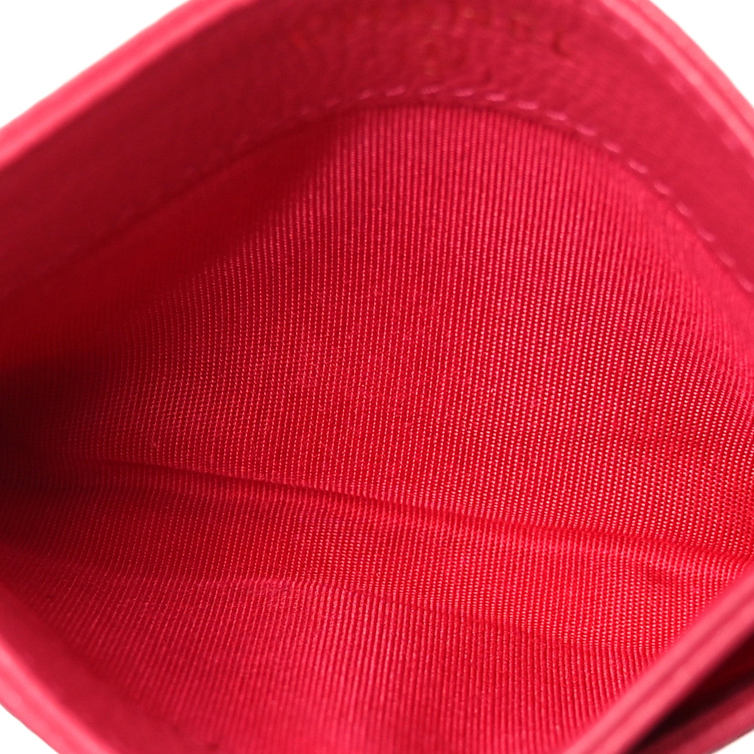 Chanel Goatskin Timeless CC Card Holder Fuchsia 5 of 7