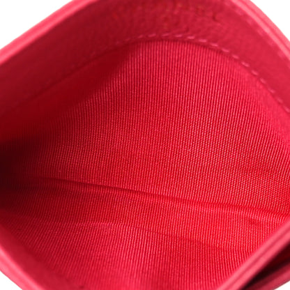 Chanel Goatskin Timeless CC Card Holder Fuchsia 5 of 7