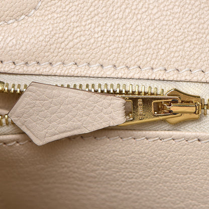 Hermes Togo Birkin 30 Craie 15 of 34