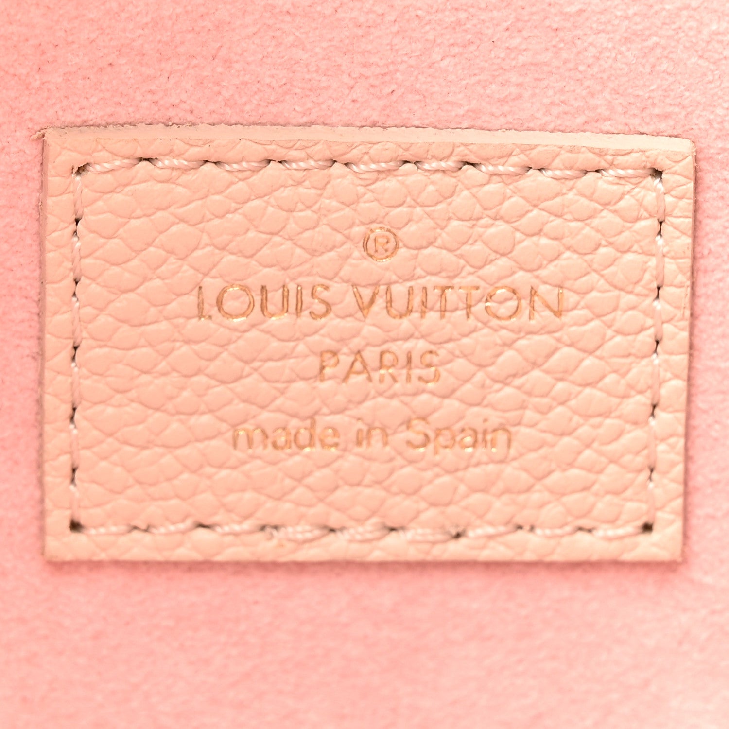 Louis Vuitton Empreinte Monogram Spring in the City Bagatelle NM Pink Beige Yellow 6 of 10