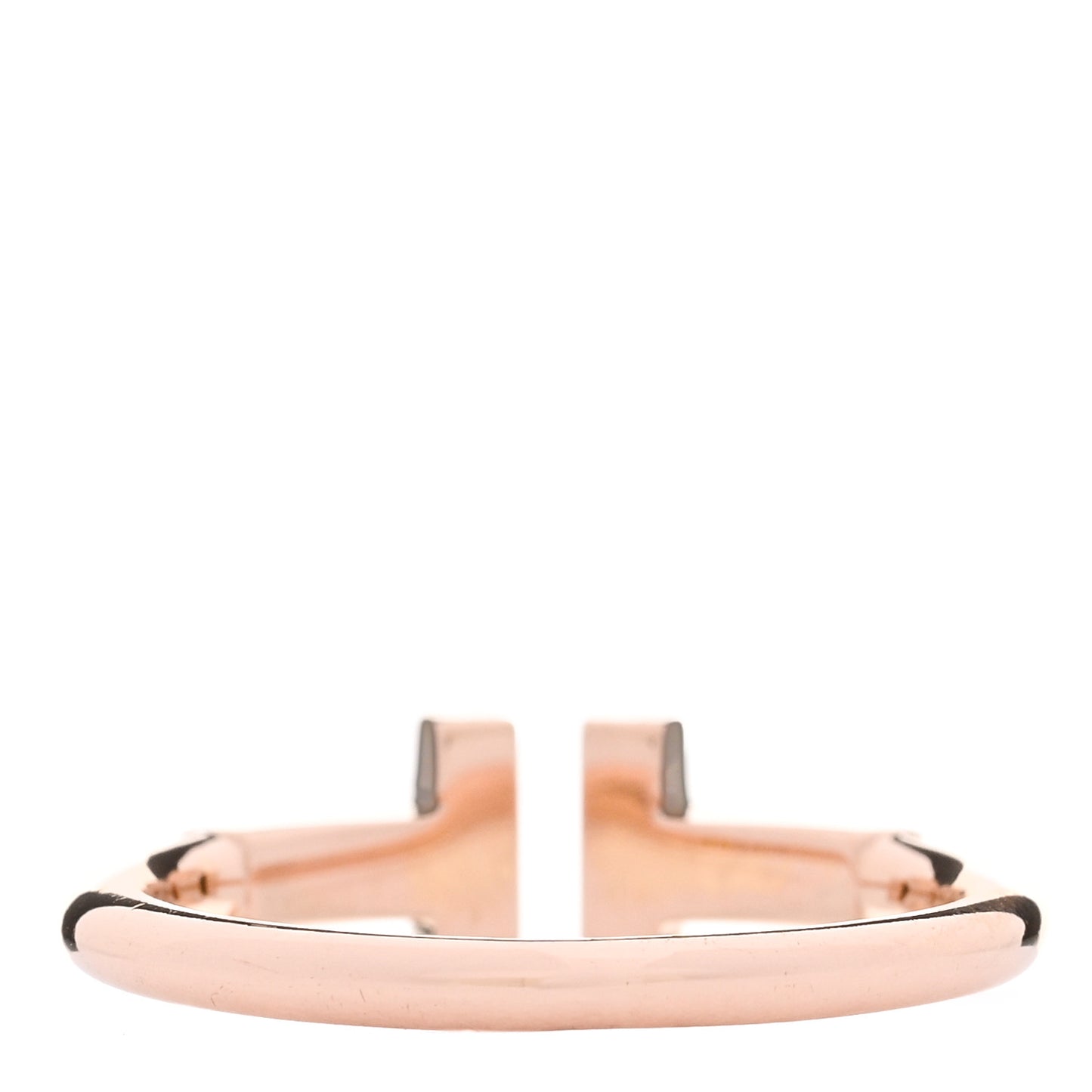 18K Rose Gold T Wire Ring 49 5