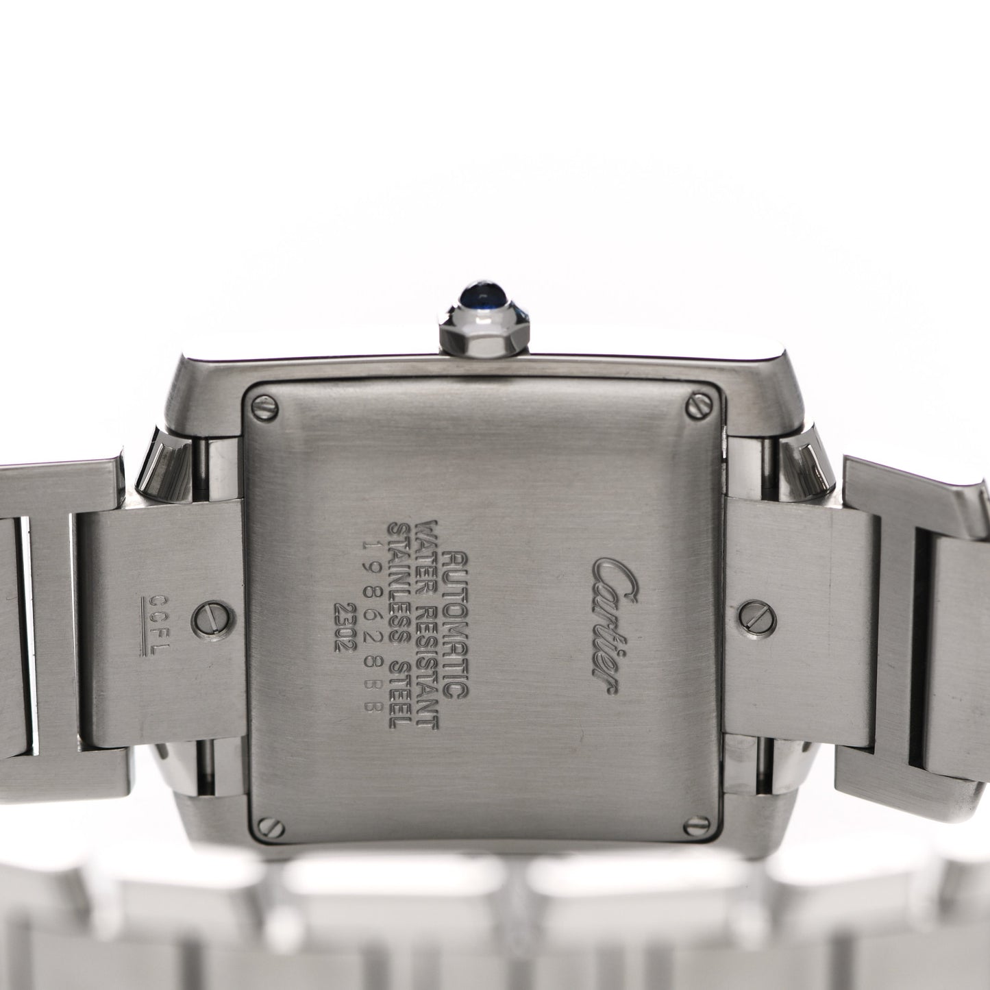 Stainless Steel 28mm Tank Francaise Automatic Watch