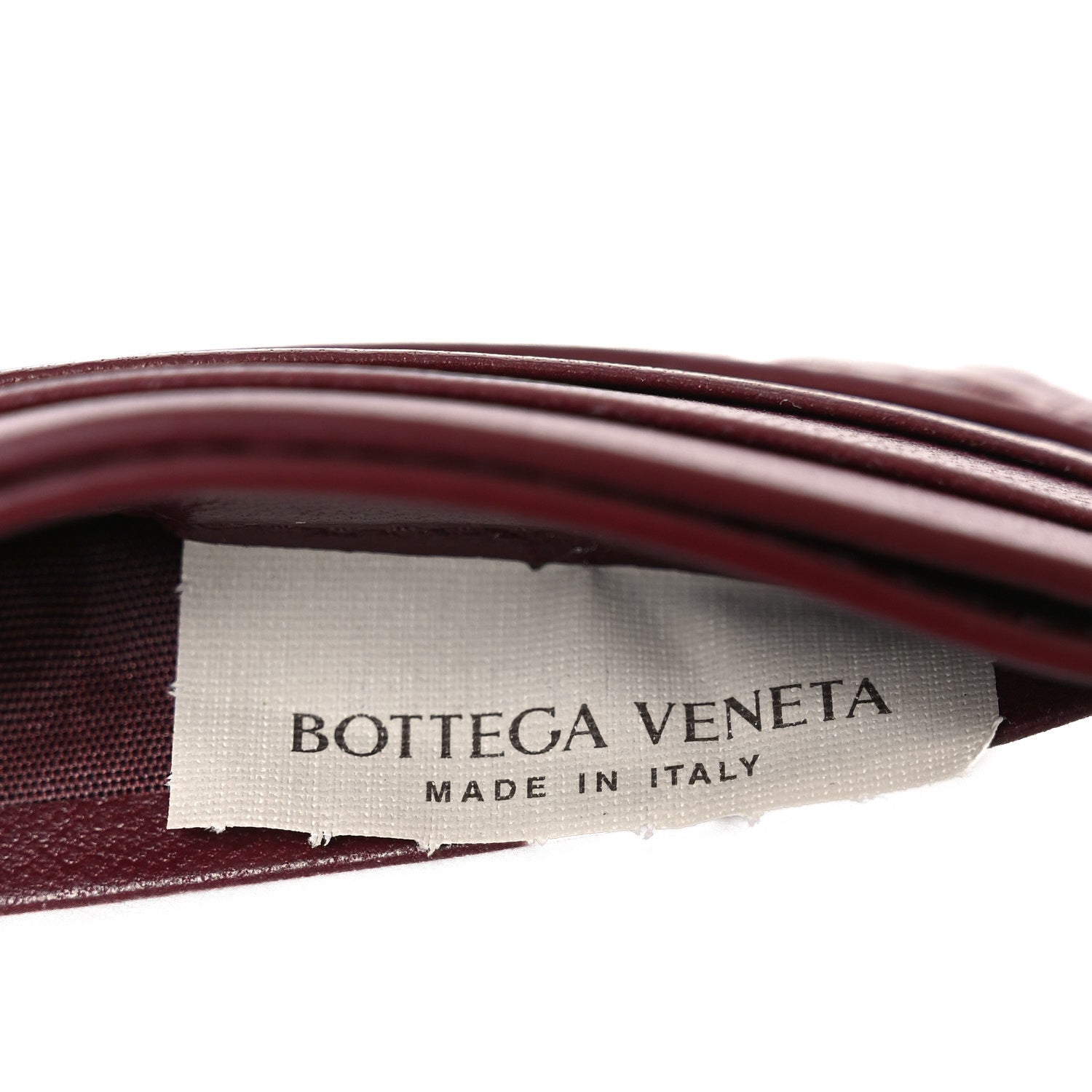 Bottega Veneta Nappa Intrecciato Card Holder Barolo 8 of 9