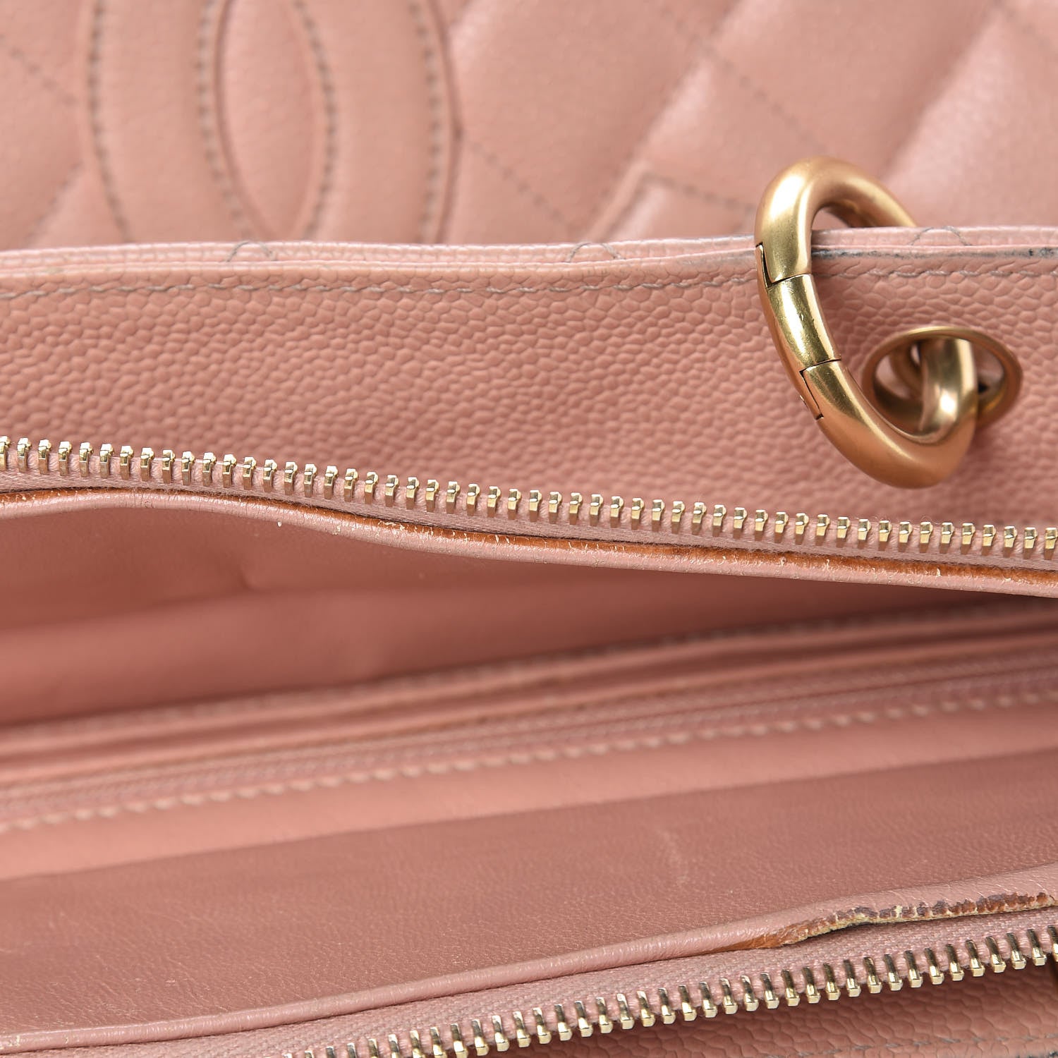 Chanel Caviar Quilted Grand Timeless Tote GTT Pink 20 of 27
