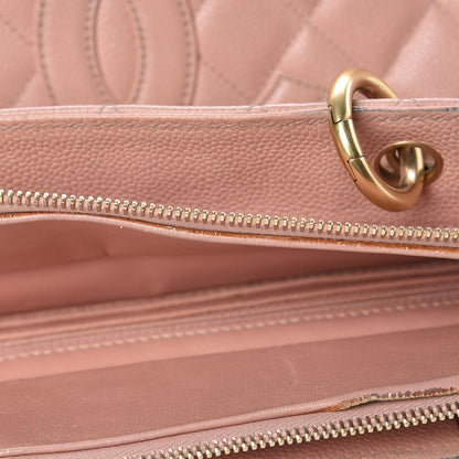 Chanel Caviar Quilted Grand Timeless Tote GTT Pink 20 of 27