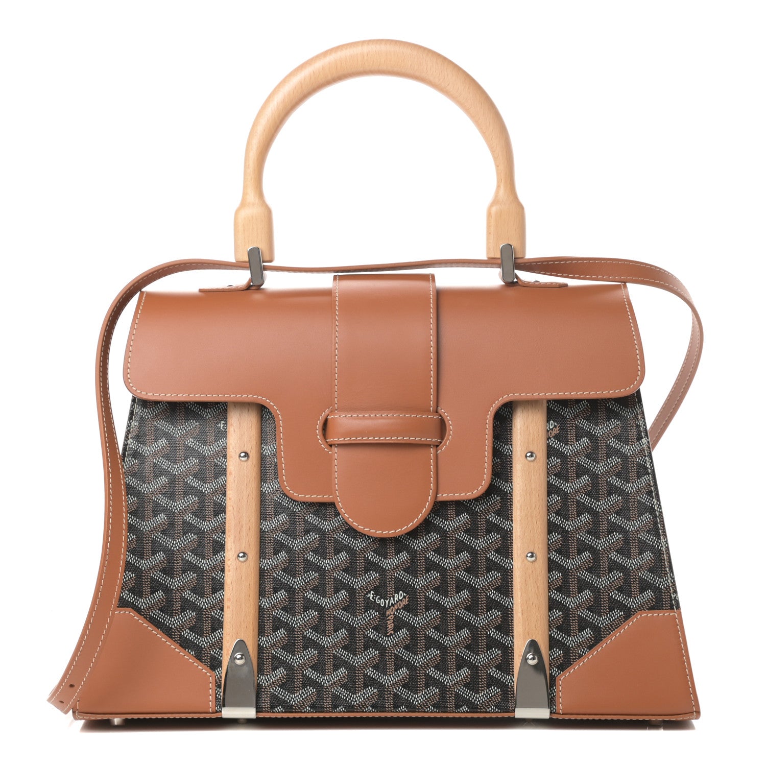 Goyard Goyardine Saigon GM Black Gold 1 of 14