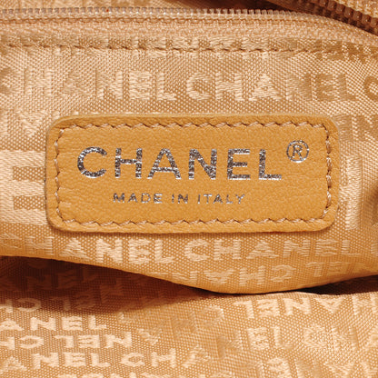 Chanel Lambskin Stitched Medium Ultimate Soft Tote Beige 5 of 7