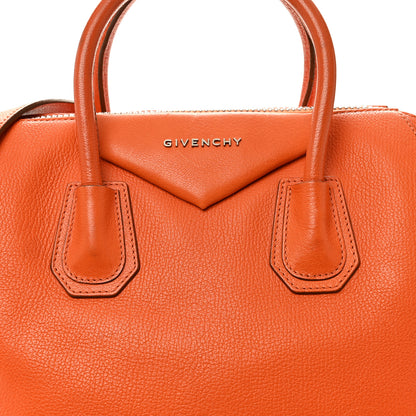 Givenchy Sugar Goatskin Medium Antigona Orange 8 of 14