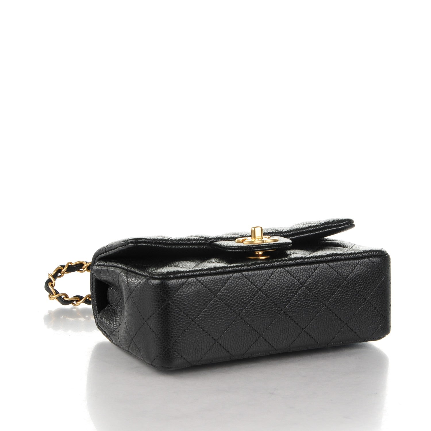 Chanel Caviar Quilted Mini Rectangular Flap Black 4 of 7