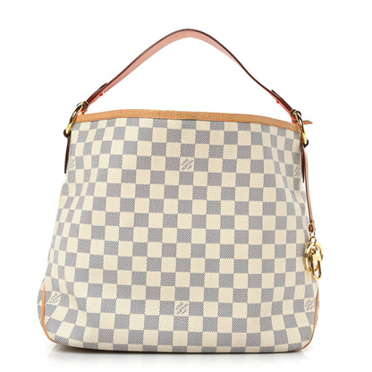 Louis Vuitton Damier Azur Delightful PM Pink 1 of 9