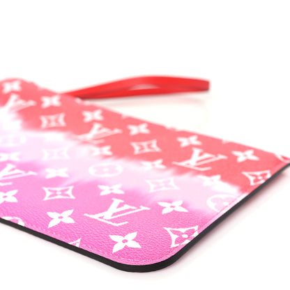 Louis Vuitton Monogram Escale Neverfull MM GM Pochette Rouge 9 of 9