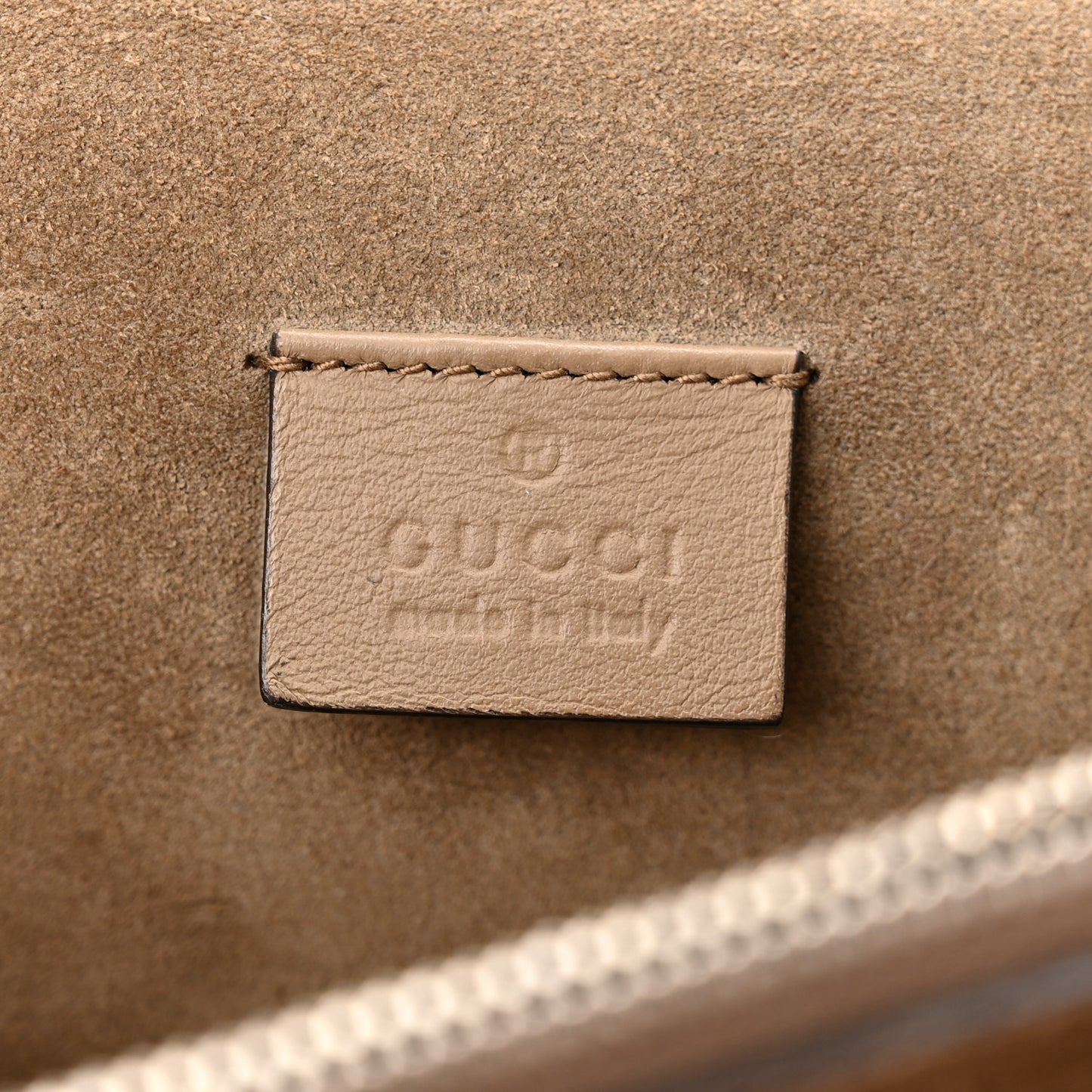 GG Supreme Monogram Small Dionysus Shoulder Bag Taupe