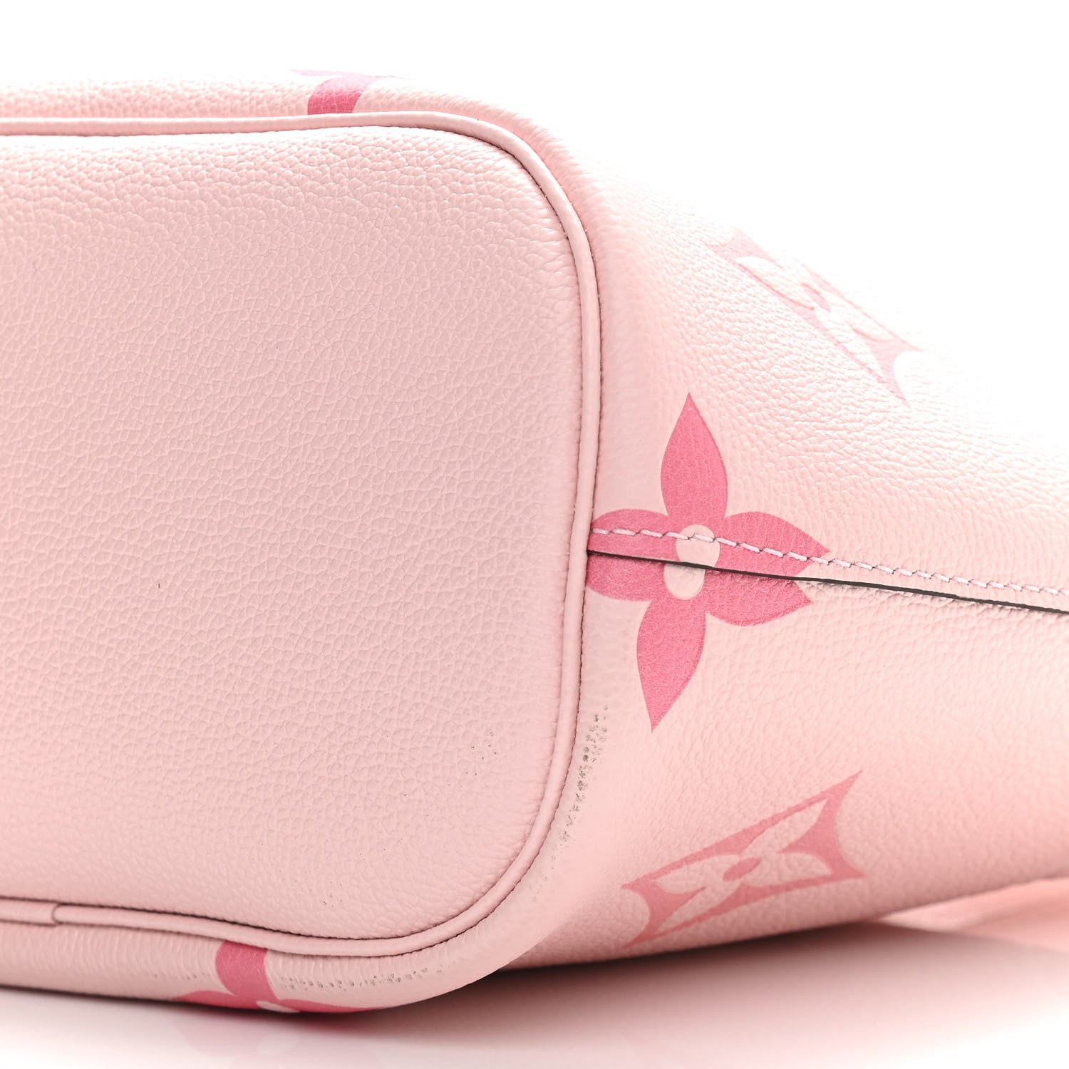 Louis Vuitton Empreinte Monogram Giant By The Pool Marshmallow Hobo PM Bouton De Rose 10 of 10