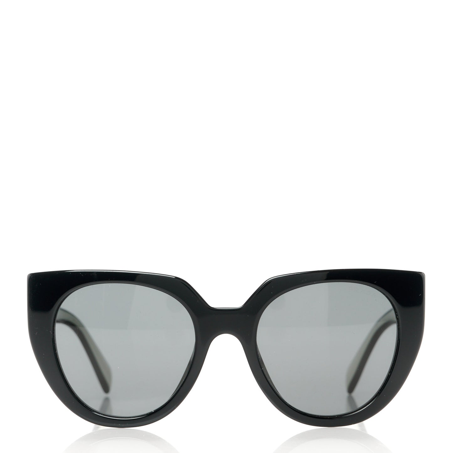 Acetate Sunglasses SPR 14W Black White