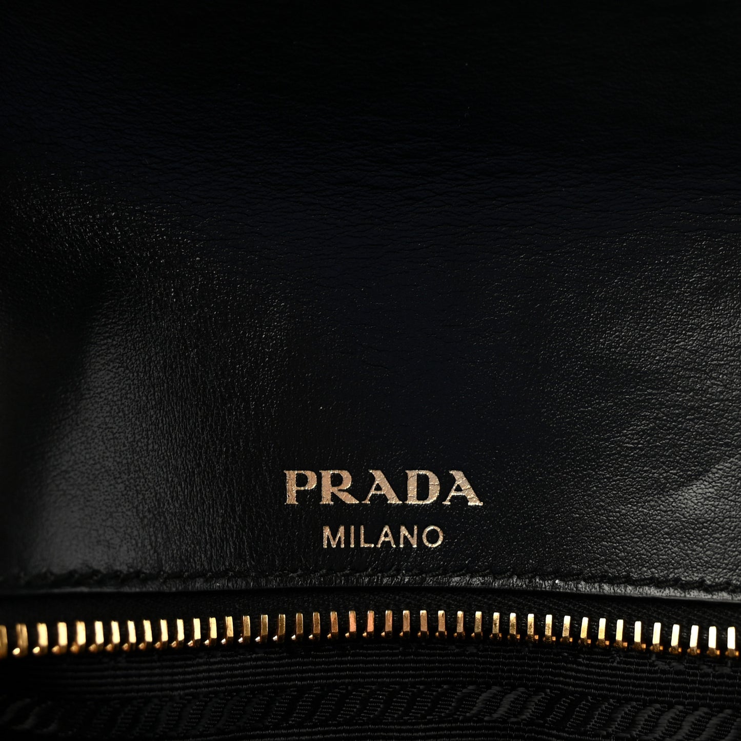 Saffiano Flap Shoulder Bag Black