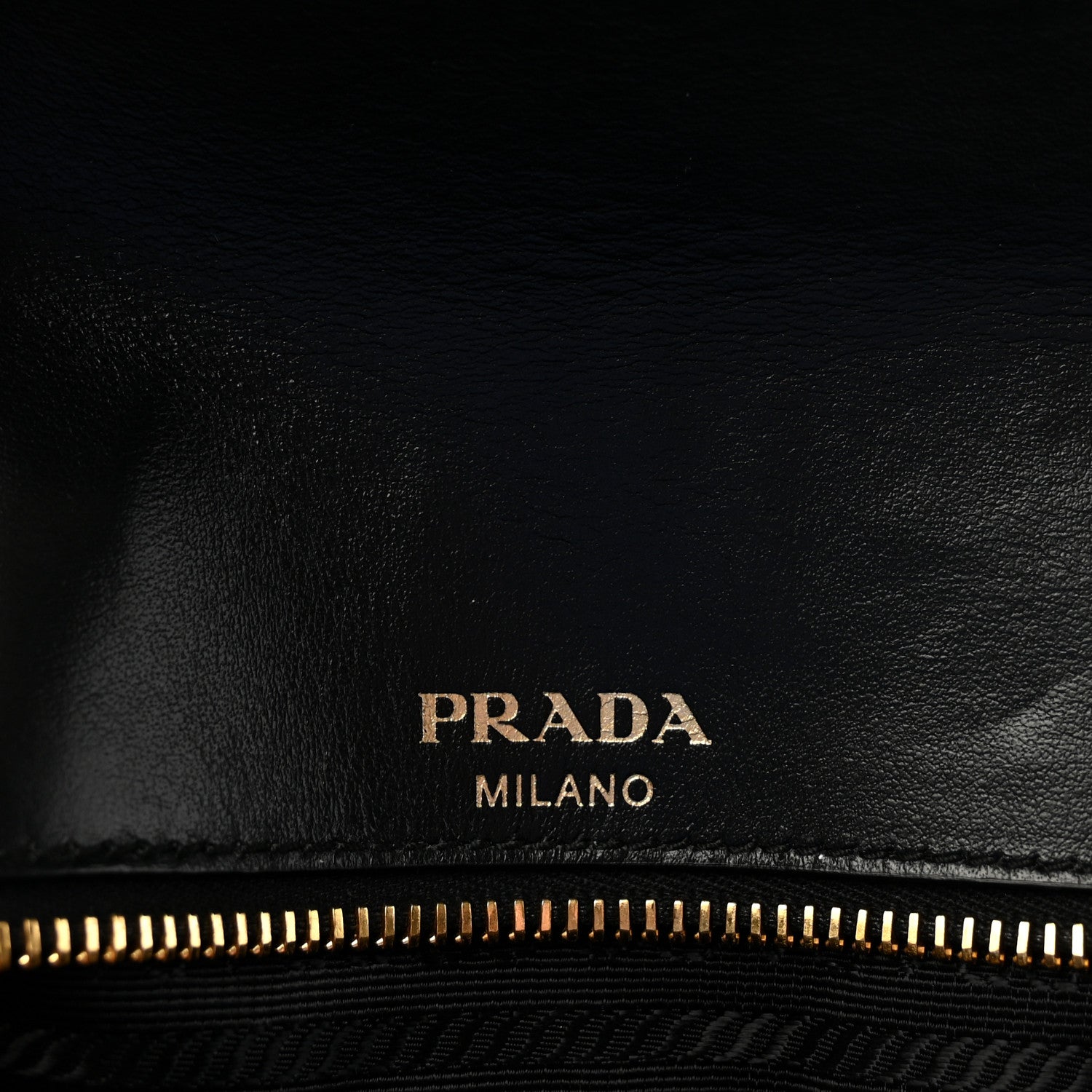 Prada Saffiano Flap Shoulder Bag Black 6 of 9