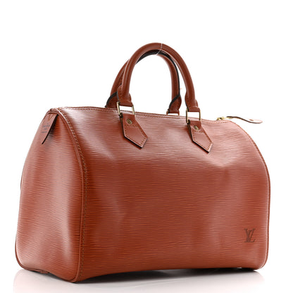 Louis Vuitton Epi Speedy 30 Kenyan Fawn 3 of 14