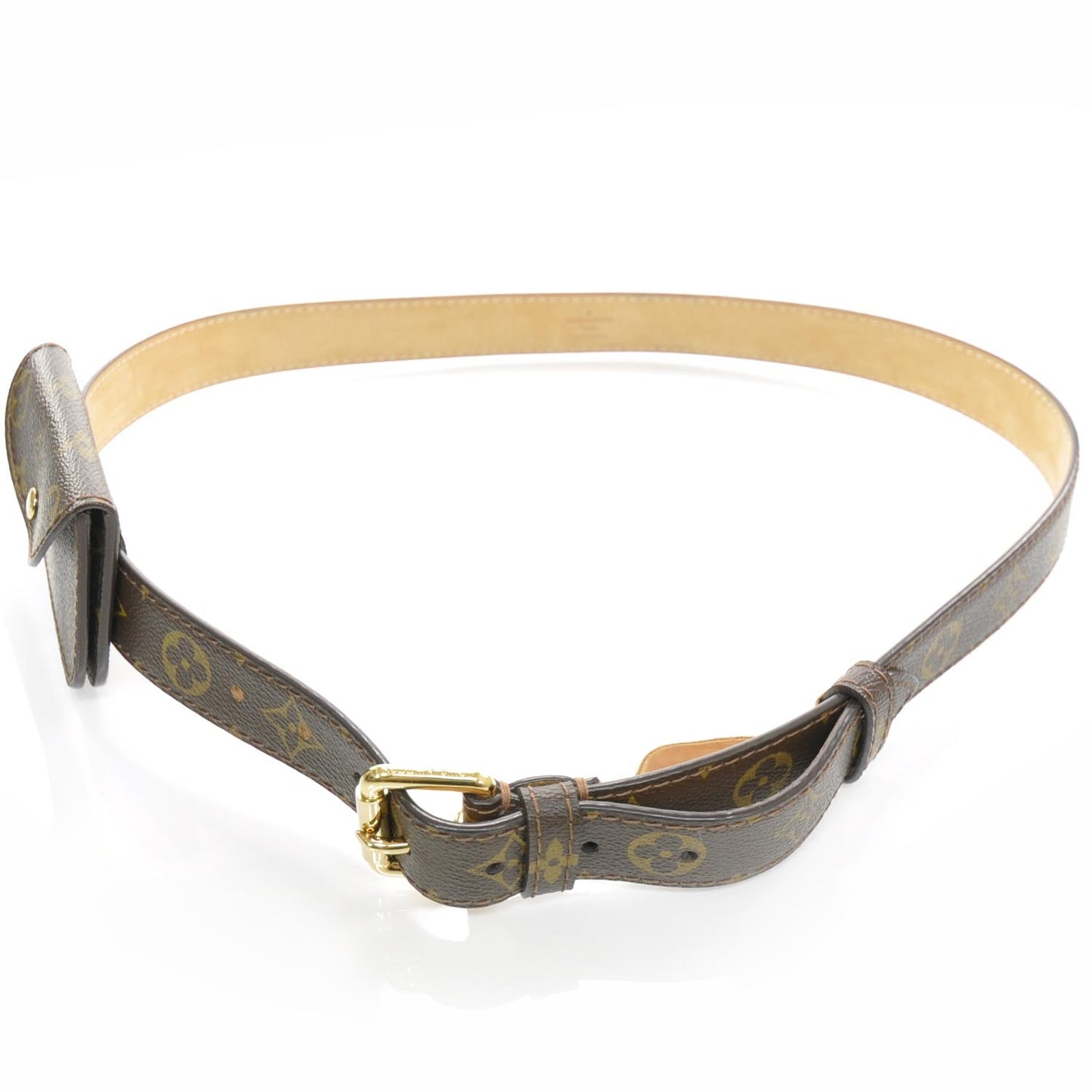 Monogram Pochette Solo Belt 100 40