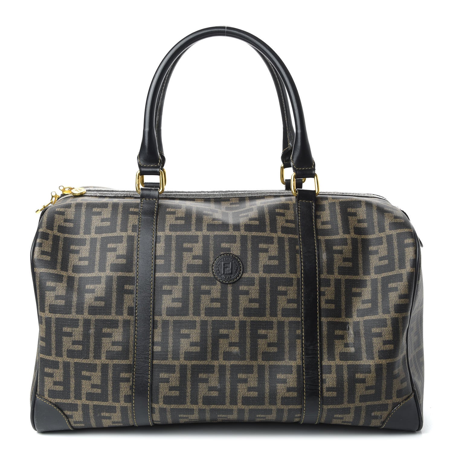 Fendi Zucca Spalmati Duffle Tobacco 1 of 8