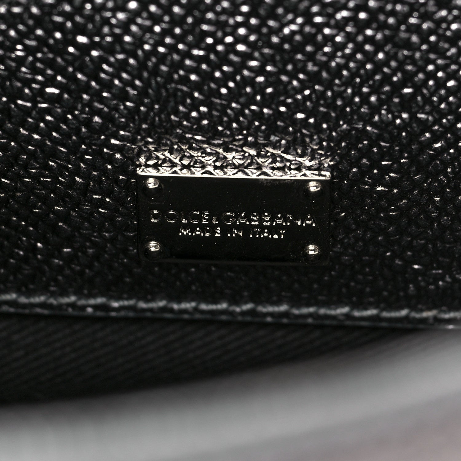 Dolce & Gabbana Metallic Dauphine Medium Miss Sicily Satchel Silver 5 of 6