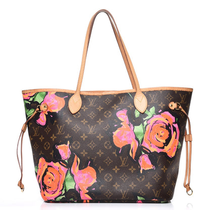 Louis Vuitton Monogram Roses Neverfull MM 1 of 10