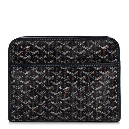 Goyard Goyardine Jouvence Toiletry Pouch Navy 1 of 7