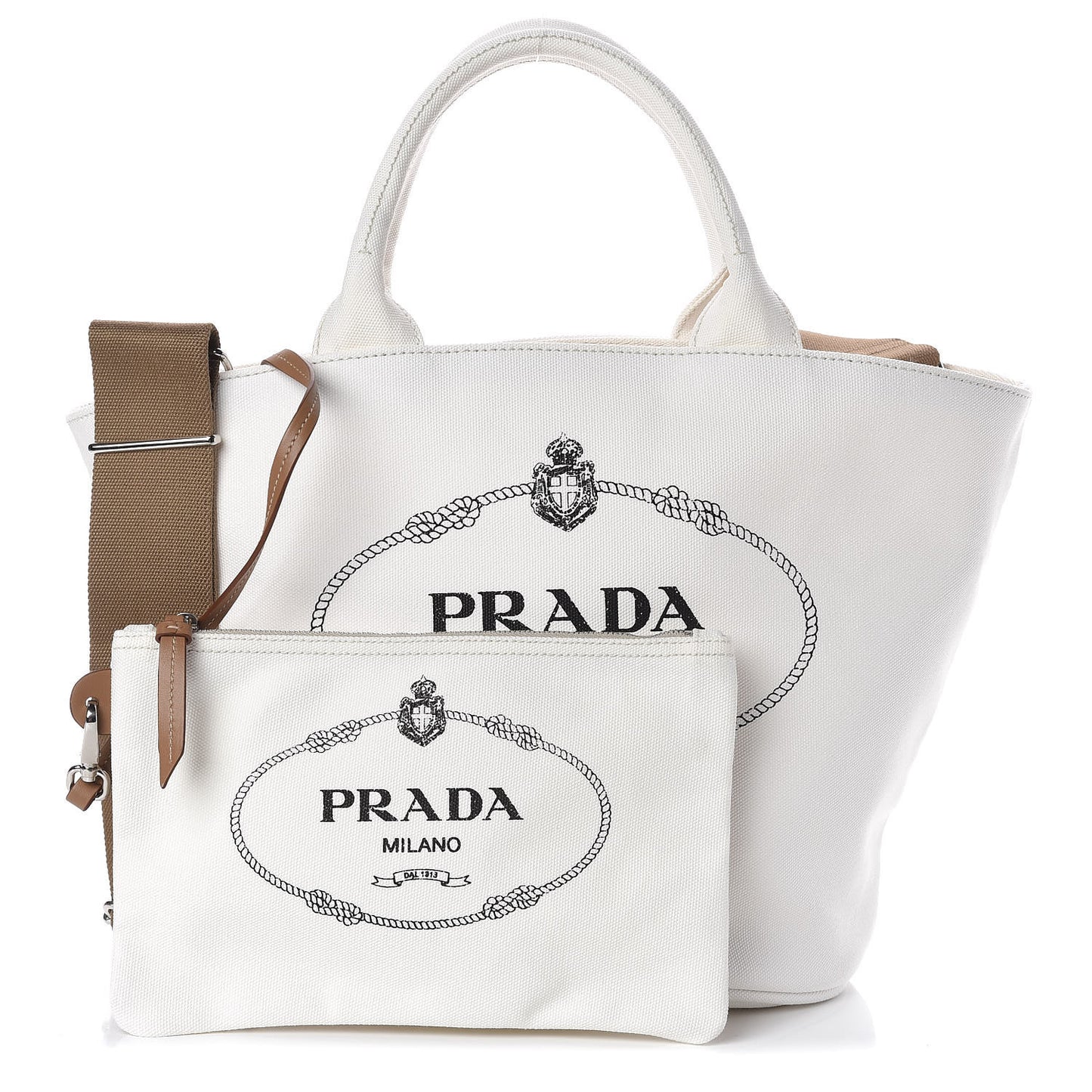 Canapa Small Shopping Tote White
