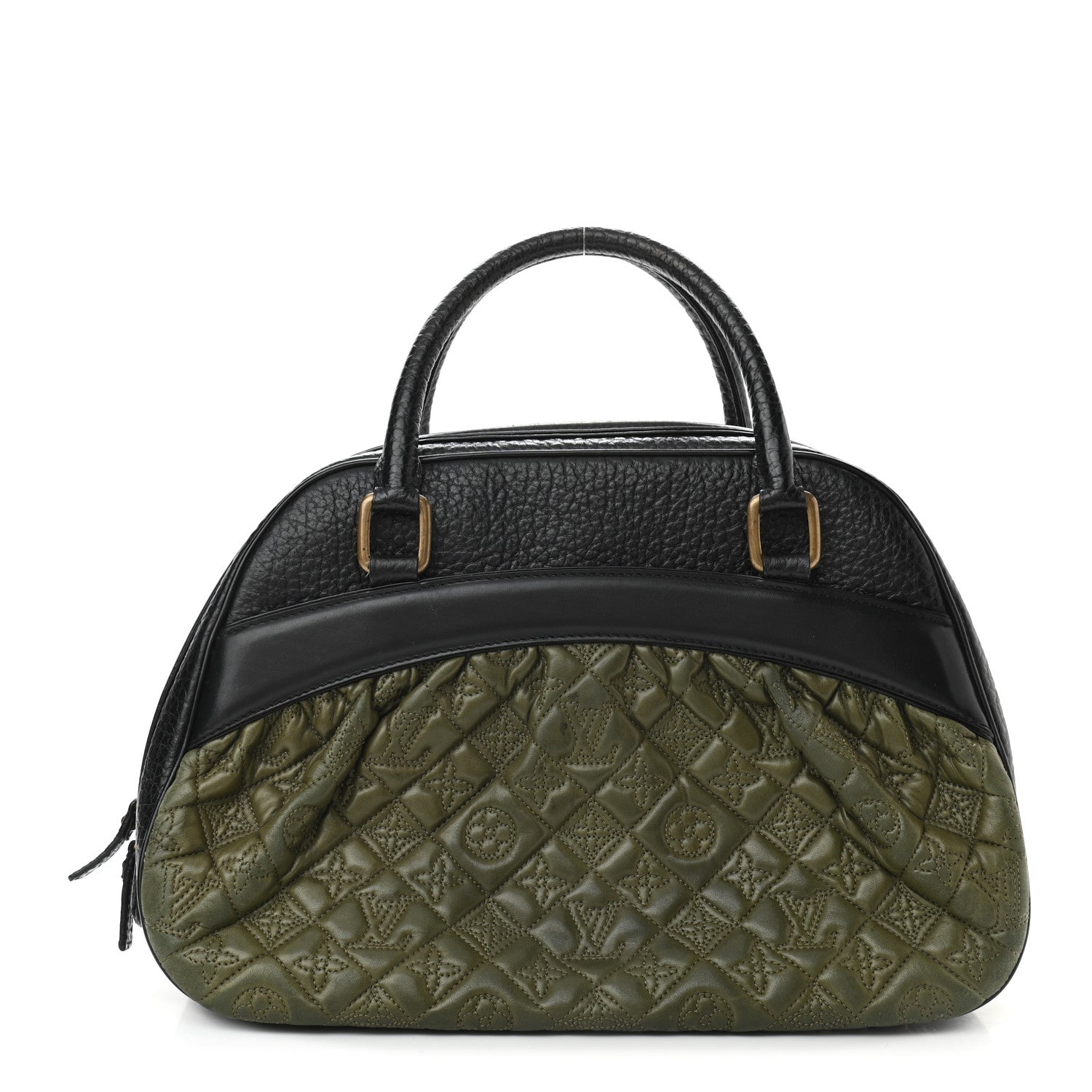 Louis Vuitton Lambskin Vienna Mizi Kaki 1 of 12