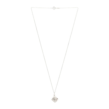 Tiffany Sterling Silver Gift Box Charm Necklace 3 of 4