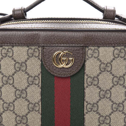 Gucci GG Supreme Monogram Mini Ophidia Top Handle Shoulder Bag Brown 10 of 10