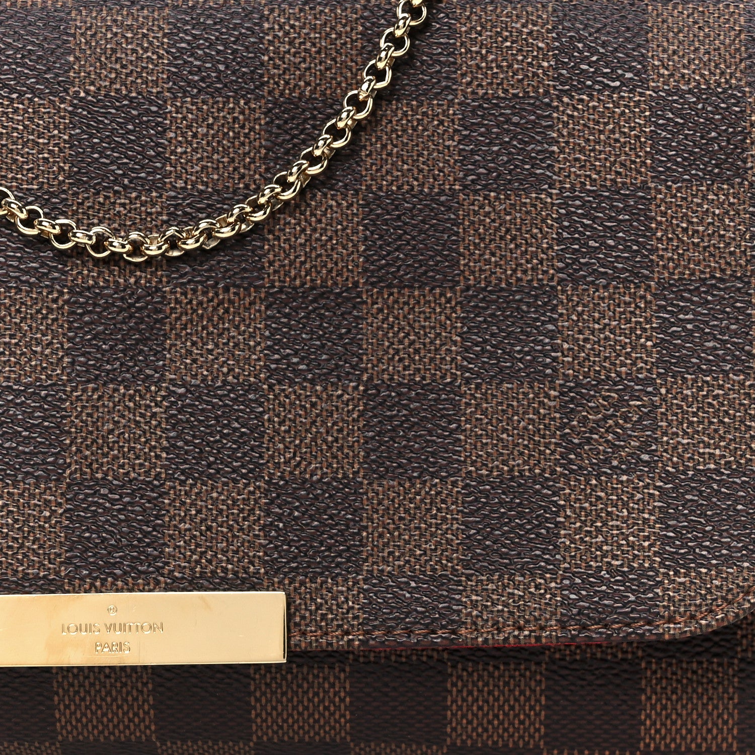 Louis Vuitton Damier Ebene Favorite MM 9 of 12
