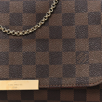 Louis Vuitton Damier Ebene Favorite MM 9 of 12