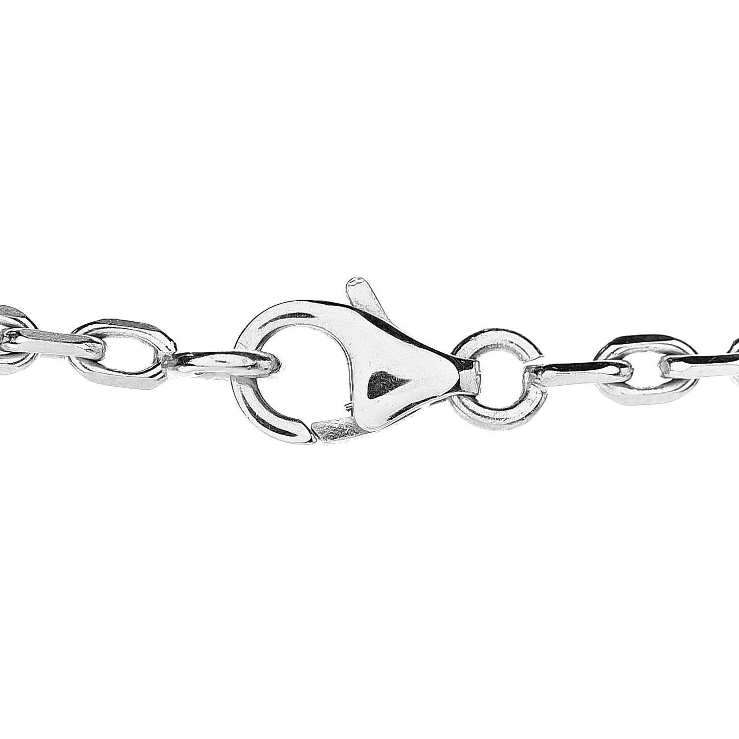 18K White Gold Turquoise 10 Motifs Vintage Alhambra Necklace