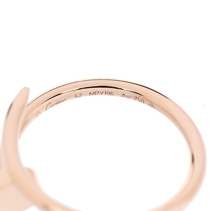Cartier 18K Pink Gold Small Juste Un Clou Ring 52 6 5 of 6