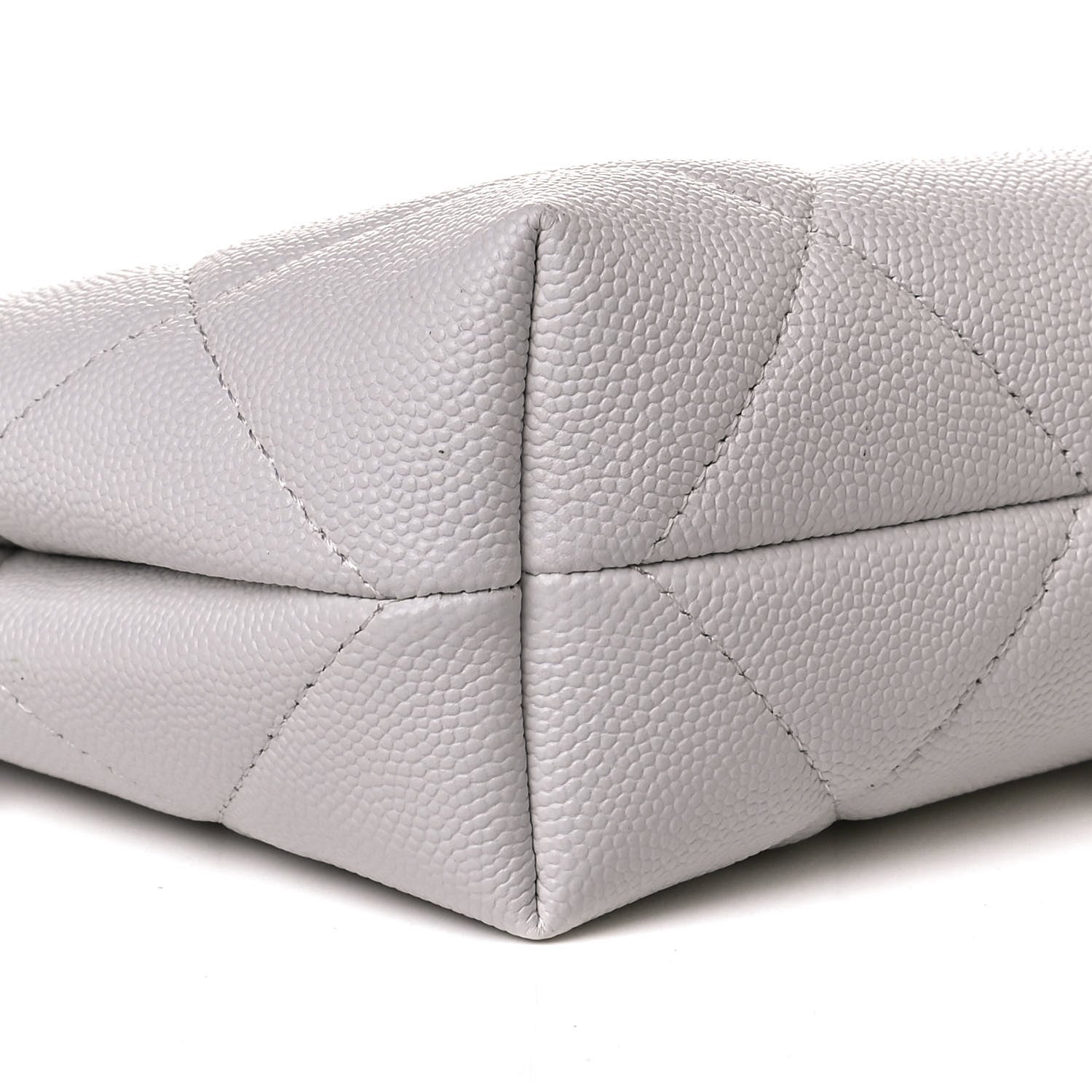 Chanel Caviar Quilted A Real Catch Clutch White 8 of 10