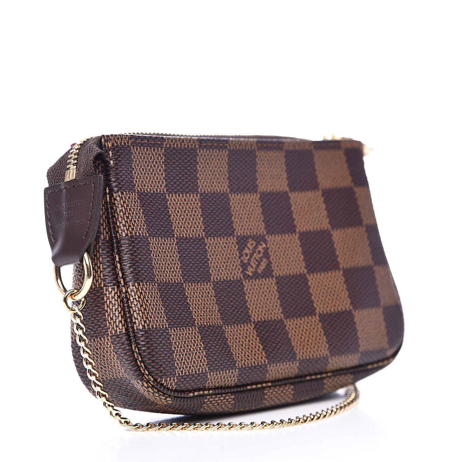 Louis Vuitton Damier Ebene Mini Pochette Accessories 3 of 10